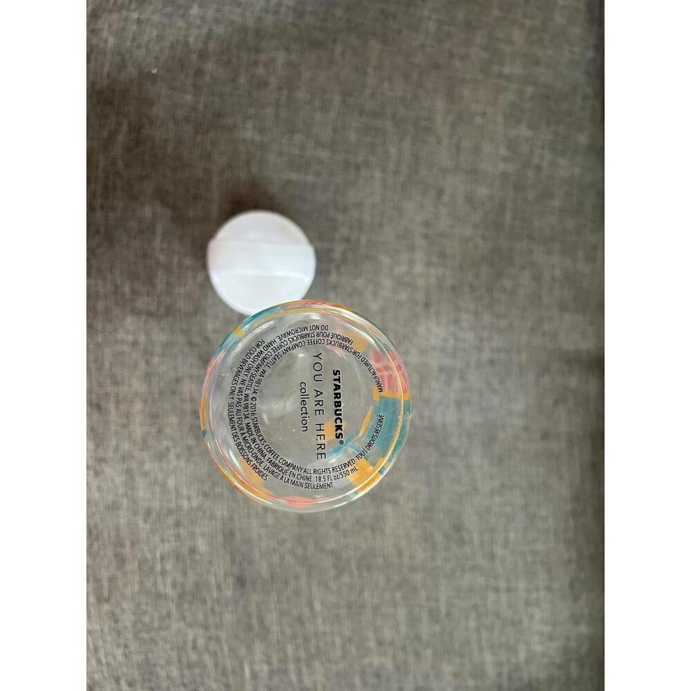 Starbucks You Are Here Collection Florida 18.5 oz Glass Bottle - Picture 7 of 7